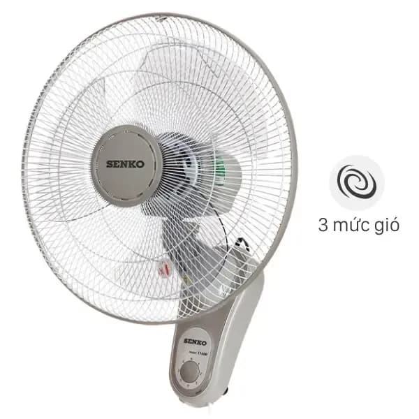 Quạt treo tường Senko 3 cánh T1680 47W - Ảnh 7