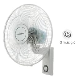 So sánh giá Quạt treo tường Toshiba 3 cánh F-AWZ50VN(H) 55W - Tìm sản phẩm giá rẻ nhất - Ảnh 1