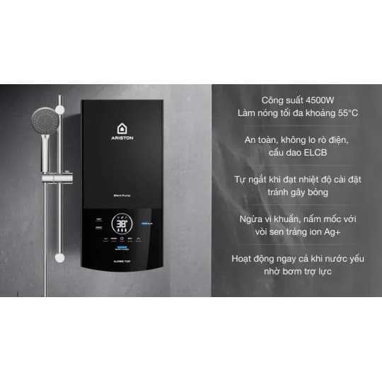So sánh giá Máy nước nóng trực tiếp Ariston 4500W AURES TOP 4.5P rẻ nhất? - Ảnh 18