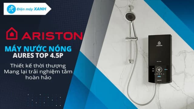 So sánh giá Máy nước nóng trực tiếp Ariston 4500W AURES TOP 4.5P rẻ nhất? - Ảnh 6
