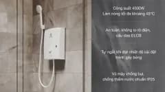 So sánh giá Máy nước nóng trực tiếp Ariston 4500W AURES EASY 4.5 D rẻ nhất? - Ảnh 7