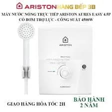 So sánh giá Máy nước nóng trực tiếp Ariston 4500W AURES EASY 4.5 D rẻ nhất? - Ảnh 9