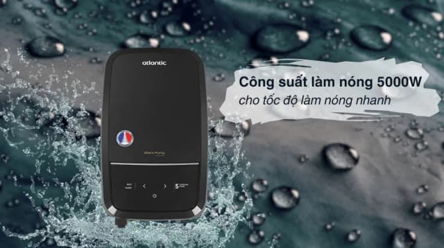 So sánh giá Máy nước nóng trực tiếp Atlantic 5000W Tempo Max 5000 PU - 811030 rẻ nhất? - Ảnh 7