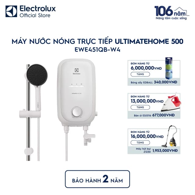 Top 1 so sánh giá Máy nước nóng trực tiếp Electrolux 4500W EWE451QB-W4 - Tìm sản phẩm giá rẻ nhất - Ảnh 14