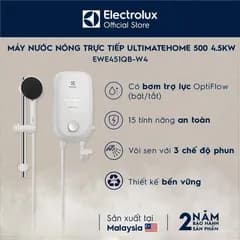So sánh giá Máy nước nóng trực tiếp Electrolux 4500W EWE451QX-W4 rẻ nhất? - Ảnh 13