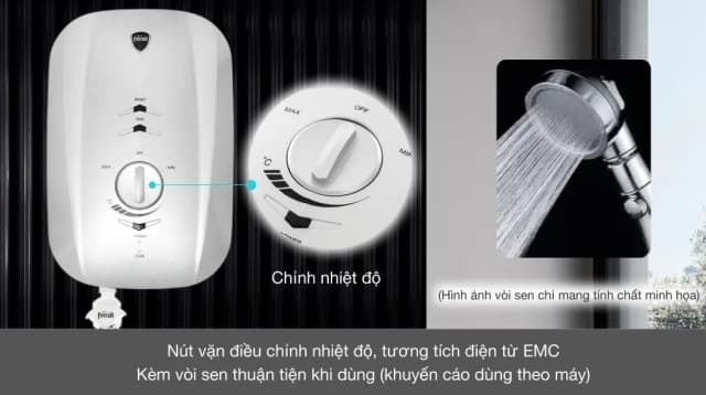 So sánh giá Máy nước nóng trực tiếp Ferroli 4500W MIDO-MSN 4.5S rẻ nhất? - Ảnh 6