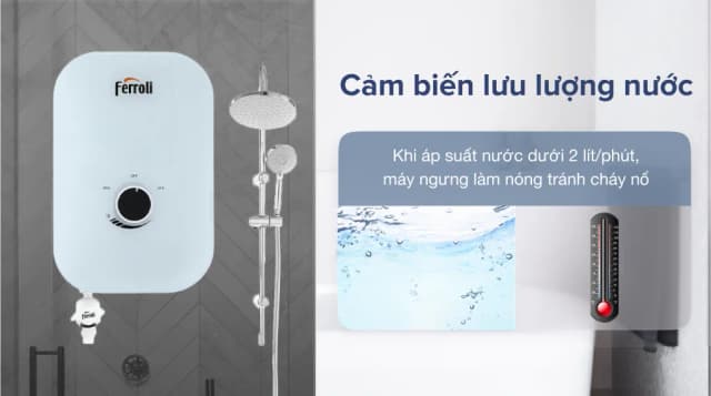 Top 1 so sánh giá Máy nước nóng trực tiếp Ferroli 4500W MIDO-MXP 4.5S - Tìm sản phẩm giá rẻ nhất - Ảnh 2