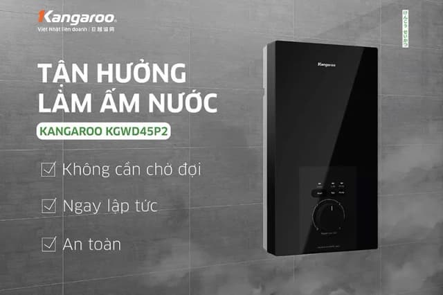 Top 1 so sánh giá Máy nước nóng trực tiếp Kangaroo 4500W KGWD45N2 - Tìm sản phẩm giá rẻ nhất - Ảnh 5