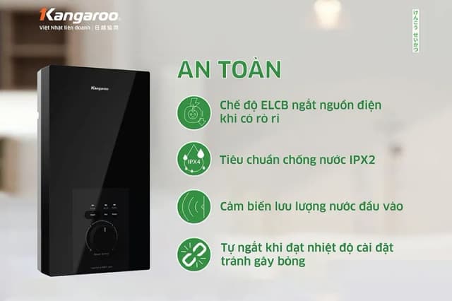 Top 1 so sánh giá Máy nước nóng trực tiếp Kangaroo 4500W KGWD45P2 - Tìm sản phẩm giá rẻ nhất - Ảnh 14