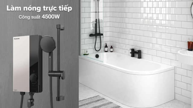 So sánh giá Máy nước nóng trực tiếp Panasonic 4500W DH-4US1VS rẻ nhất? - Ảnh 2