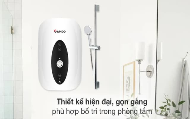 Top 1 so sánh giá Máy nước nóng trực tiếp Rapido 4500W SONNE - SP4.5 - Tìm sản phẩm giá rẻ nhất - Ảnh 15