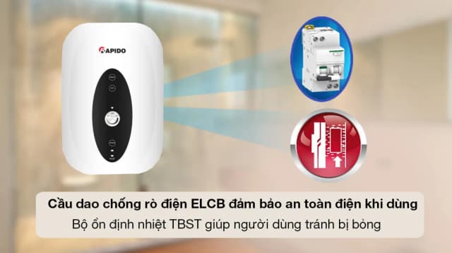 Top 1 so sánh giá Máy nước nóng trực tiếp Rapido 4500W SONNE - SP4.5 - Tìm sản phẩm giá rẻ nhất - Ảnh 3