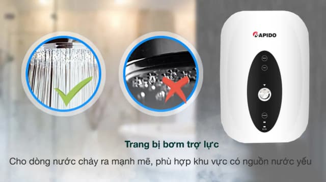 Top 1 so sánh giá Máy nước nóng trực tiếp Rapido 4500W SONNE - SP4.5 - Tìm sản phẩm giá rẻ nhất - Ảnh 8