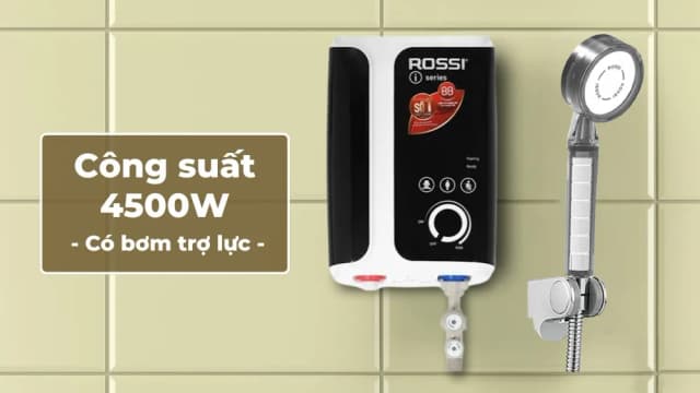 So sánh giá Máy nước nóng trực tiếp Rossi 4500W RIS-450 REP rẻ nhất? - Ảnh 15