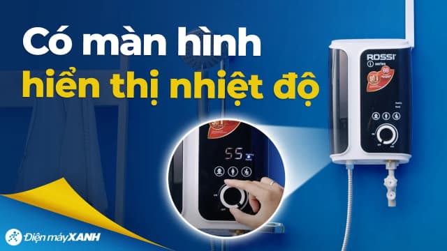 So sánh giá Máy nước nóng trực tiếp Rossi 4500W RIS-450 REP rẻ nhất? - Ảnh 9