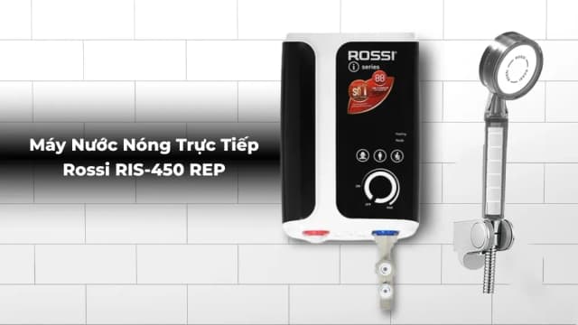 So sánh giá Máy nước nóng trực tiếp Rossi 4500W RIS-450 REP rẻ nhất? - Ảnh 10