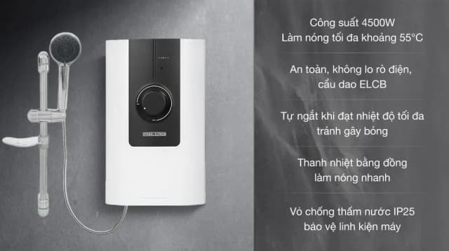 So sánh giá Máy nước nóng trực tiếp Stiebel Eltron 4500W DS 45 EC rẻ nhất? - Ảnh 16