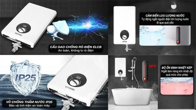 So sánh giá Máy nước nóng trực tiếp Stiebel Eltron 4500W XGLP 45 EC rẻ nhất? - Ảnh 16