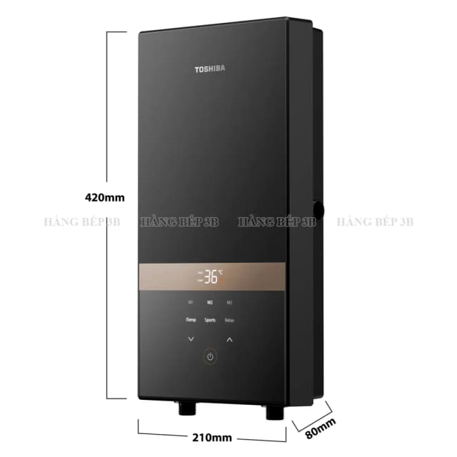 So sánh giá Máy nước nóng trực tiếp Toshiba 4500W TWH-45EMC1PVN(K)-KB rẻ nhất? - Ảnh 4