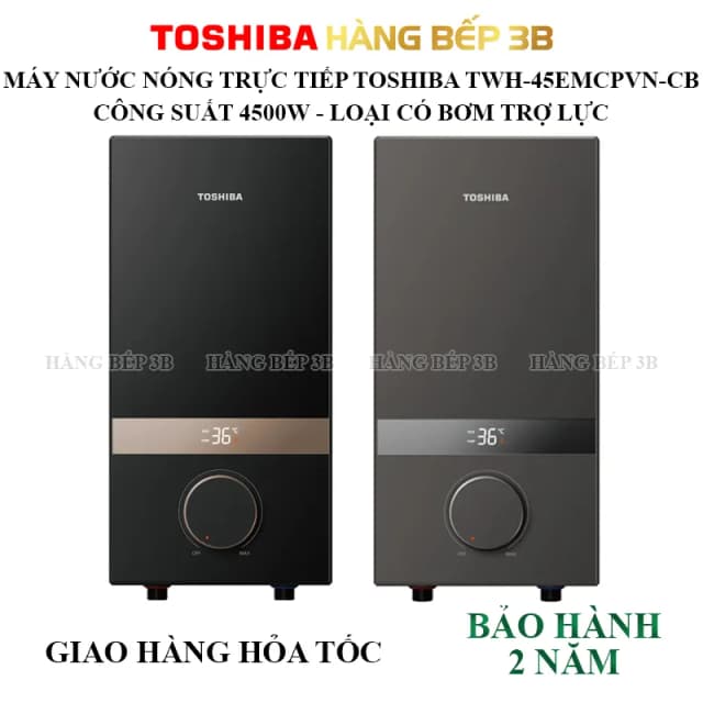 So sánh giá Máy nước nóng trực tiếp Toshiba 4500W TWH-45EMCPVN(K)-CB rẻ nhất? - Ảnh 16