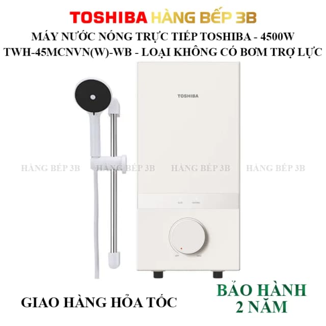 So sánh giá Máy nước nóng trực tiếp Toshiba 4500W TWH-45MCNVN(W)-WB rẻ nhất? - Ảnh 9