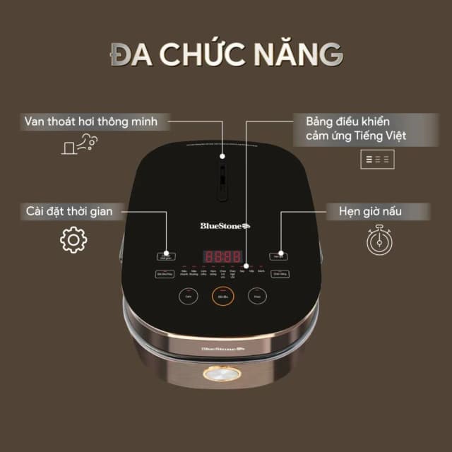 So sánh giá Nồi cơm điện tử BlueStone 1.5 lít RCB-5949 rẻ nhất? - Ảnh 18