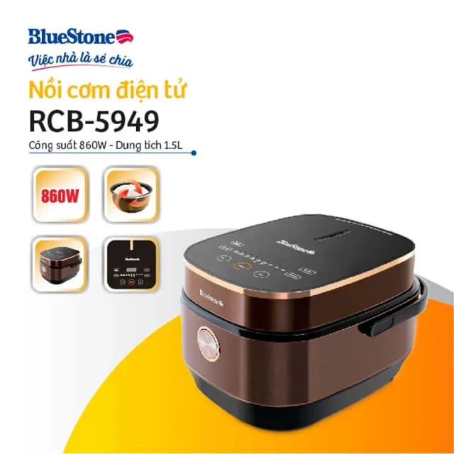So sánh giá Nồi cơm điện tử BlueStone 1.5 lít RCB-5949 rẻ nhất? - Ảnh 20