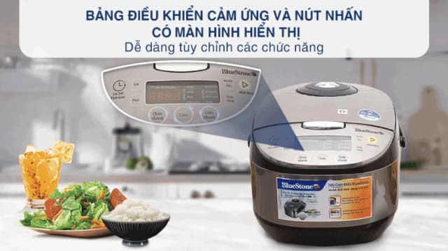 So sánh giá Nồi cơm điện tử BlueStone 1.8 lít RCB-5938 rẻ nhất? - Ảnh 16