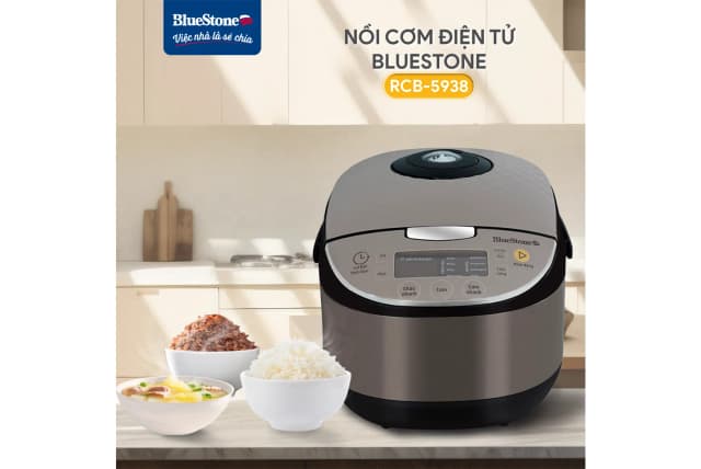So sánh giá Nồi cơm điện tử BlueStone 1.8 lít RCB-5938 rẻ nhất? - Ảnh 6