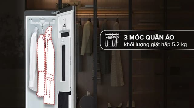 So sánh giá Tủ chăm sóc quần áo thông minh LG Styler Inverter 3 móc S3MFC rẻ nhất? - Ảnh 8
