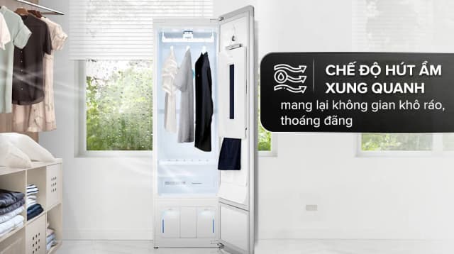 So sánh giá Tủ chăm sóc quần áo thông minh LG Styler Inverter 5 móc S5MB rẻ nhất? - Ảnh 9