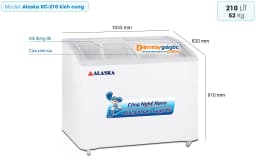 So sánh giá Tủ đông Alaska 210 lít KC-210C - Tìm sản phẩm giá rẻ nhất - Ảnh 16
