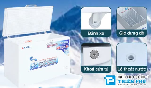 So sánh giá Tủ đông Alaska 295 lít BD-400 rẻ nhất? - Ảnh 20