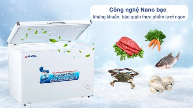 So sánh giá Tủ đông Alaska 295 lít BD-400 rẻ nhất? - Ảnh 10