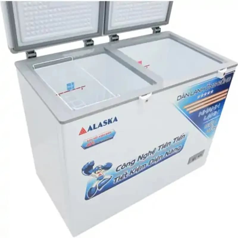 So sánh giá Tủ đông Alaska 345 lít BCD-4568C - Tìm sản phẩm giá rẻ nhất - Ảnh 2