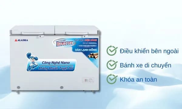 So sánh giá Tủ đông Alaska 345 lít BCD-4568C - Tìm sản phẩm giá rẻ nhất - Ảnh 17
