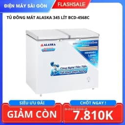 So sánh giá Tủ đông Alaska 345 lít BCD-4568C - Tìm sản phẩm giá rẻ nhất - Ảnh 4