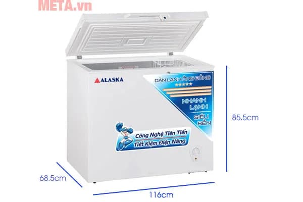 So sánh giá Tủ đông Alaska 355 lít BD-400C - Tìm sản phẩm giá rẻ nhất - Ảnh 10