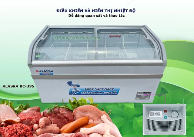 So sánh giá Tủ đông Alaska 395 lít KC-395 rẻ nhất? - Ảnh 11
