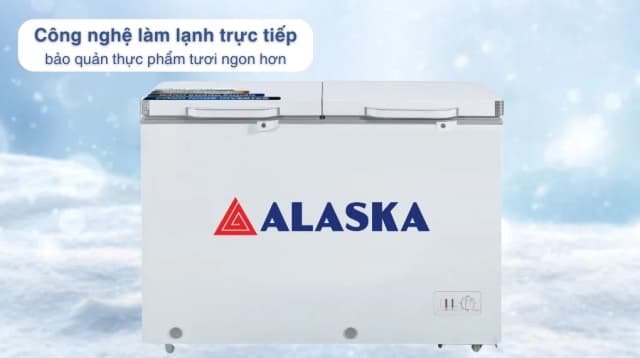 So sánh giá Tủ đông Alaska Inverter 396 lít BCD-5568CI rẻ nhất? - Ảnh 3
