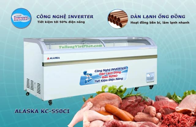 Top 1 so sánh giá Tủ đông Alaska Inverter 550 lít KC-550CI - Tìm sản phẩm giá rẻ nhất - Ảnh 6