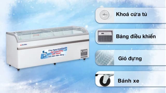 Top 1 so sánh giá Tủ đông Alaska Inverter 550 lít KC-550CI - Tìm sản phẩm giá rẻ nhất - Ảnh 7