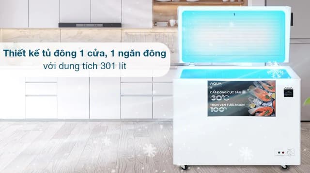 So sánh giá Tủ đông Aqua Inverter 301 lít AQF-C4001E rẻ nhất? - Ảnh 7