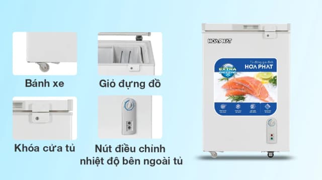So sánh giá Tủ đông Hòa Phát 107 lít HPF AN6107 rẻ nhất? - Ảnh 12
