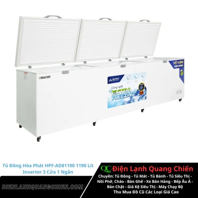 So sánh giá Tủ đông Hòa Phát 1190 lít HPF AD61190 rẻ nhất? - Ảnh 12