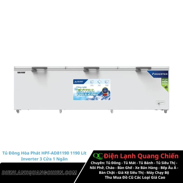 So sánh giá Tủ đông Hòa Phát 1190 lít HPF AD61190 rẻ nhất? - Ảnh 19