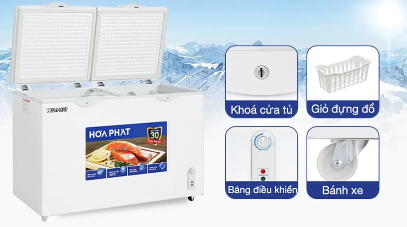 Tủ đông Hoà Phát 66 lít HPF AN666 - Giá rẻ nhất hôm nay - Ảnh 19