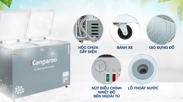 So sánh giá Tủ đông Kangaroo 252 lít KGFZ312NK2 rẻ nhất? - Ảnh 15