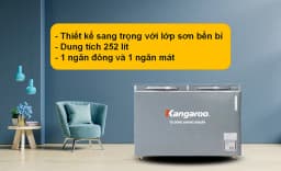 So sánh giá Tủ đông Kangaroo 252 lít KGFZ318NG2 - Tìm sản phẩm giá rẻ nhất - Ảnh 6