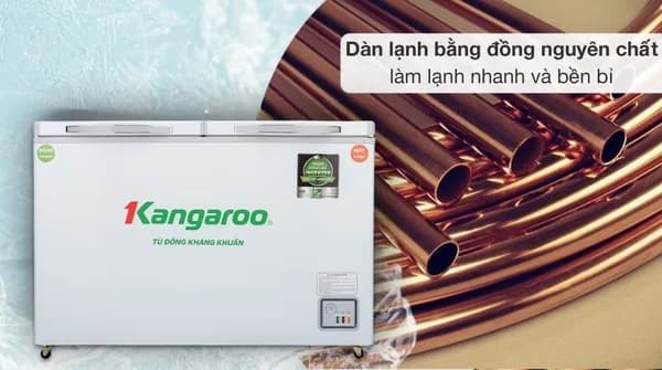 So sánh giá Tủ đông Kangaroo Inverter 252 lít KGFZ400IC2 rẻ nhất? - Ảnh 8
